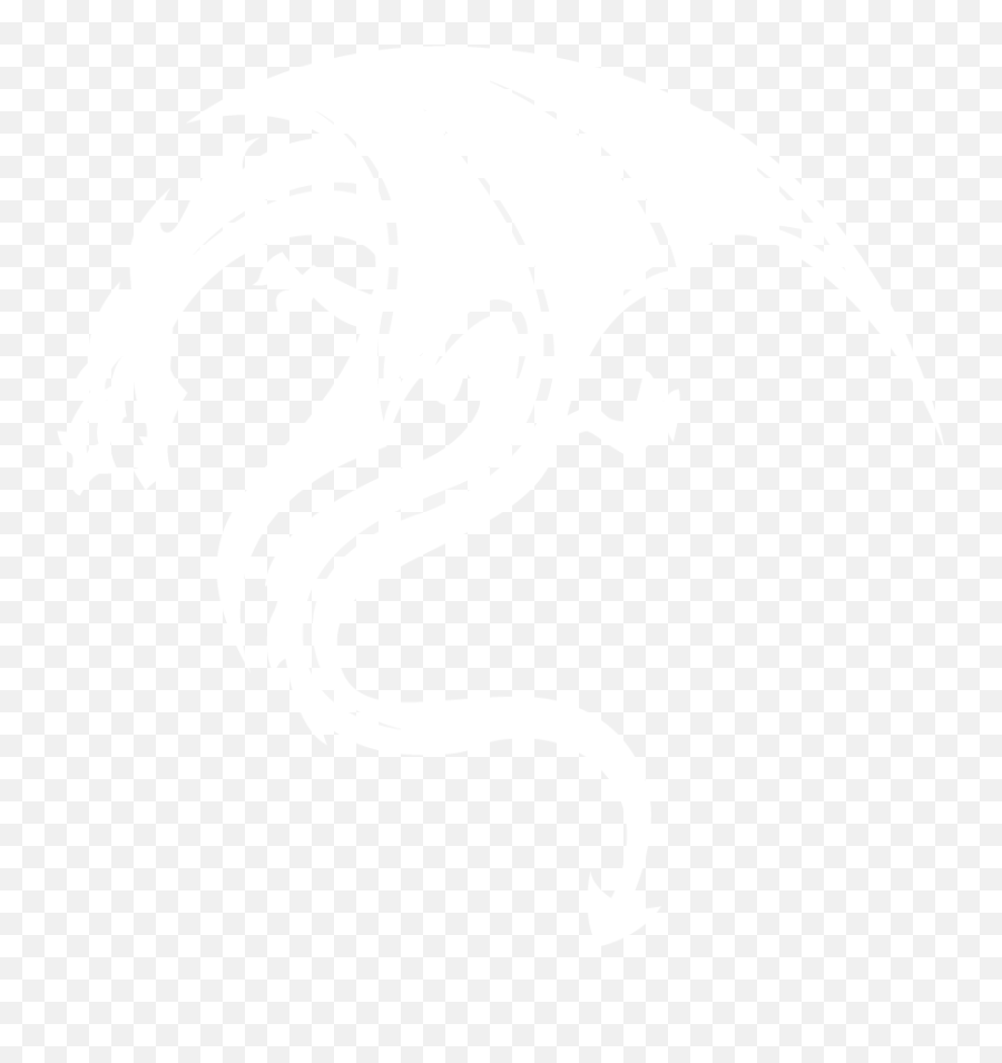 Hd White Dragon Png - White Dragon Logo Png,Black Dragon Png