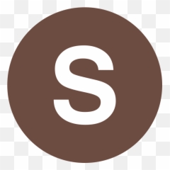 Fileeo Circle Brown White Letter - Ssvg Wikimedia Commons Png,Letter S Icon