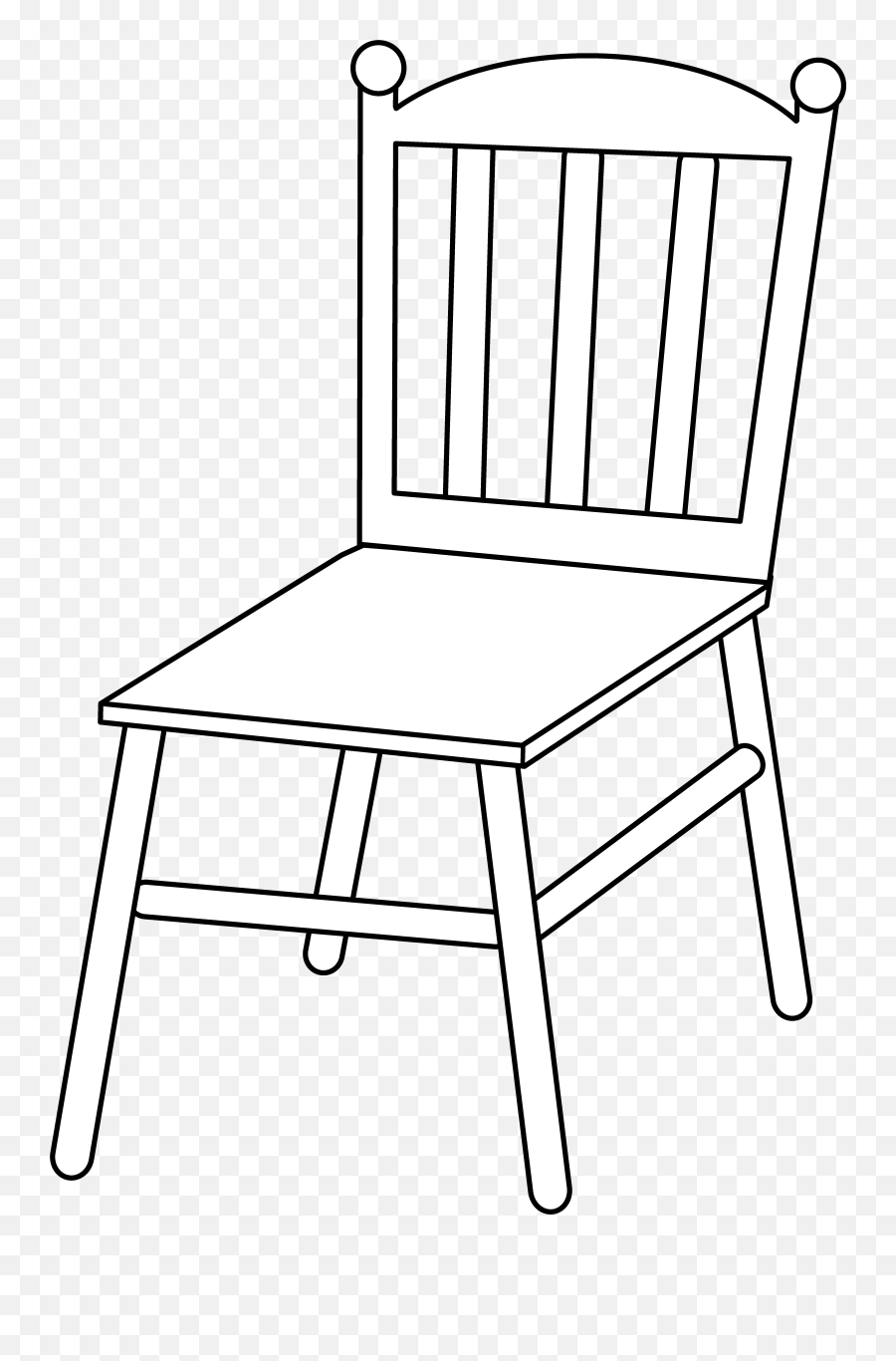 Library Of Two Lines Chairs Image - Chair Black And White Clipart Png,Action Lines Png