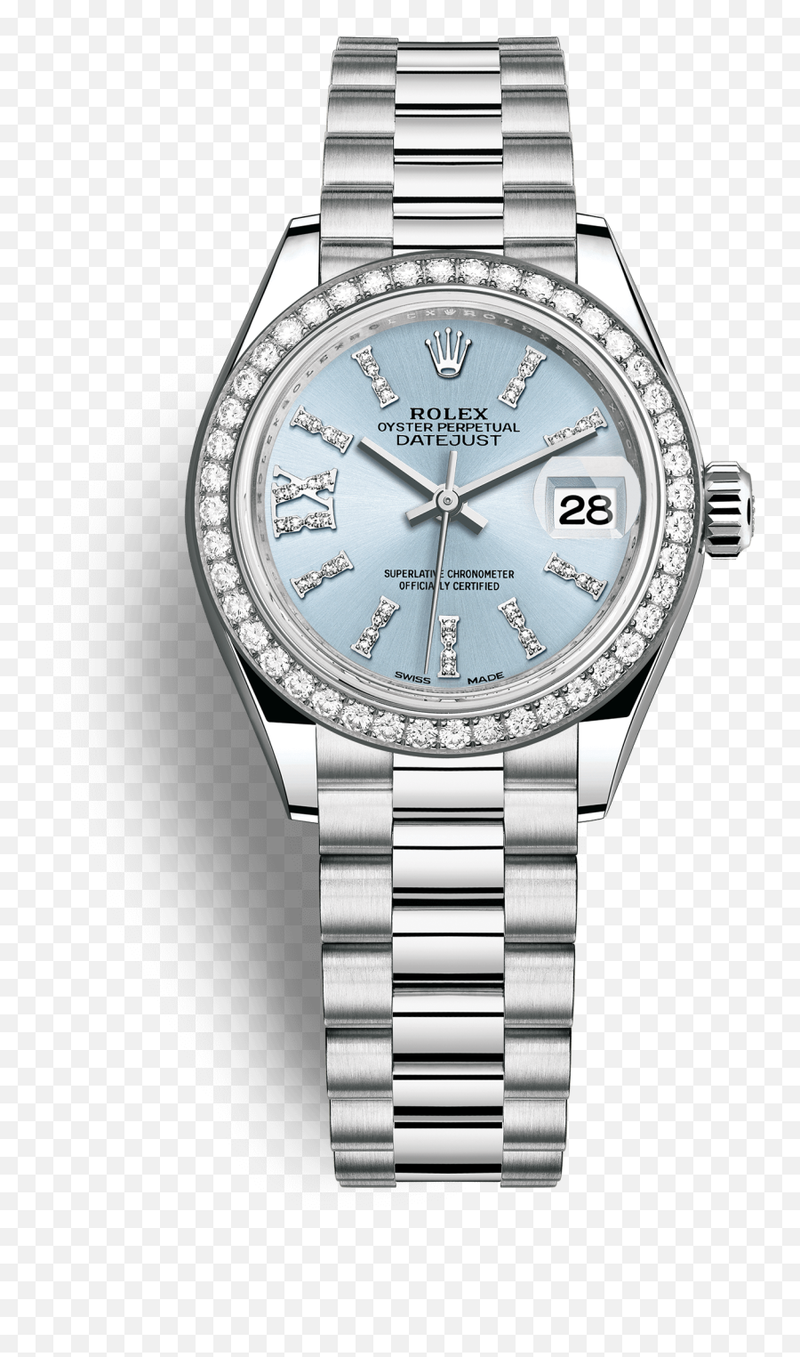 Official Rolex Website Timeless Luxury - Rolex Datejust Ice Blue Png,Rolex Watch Png