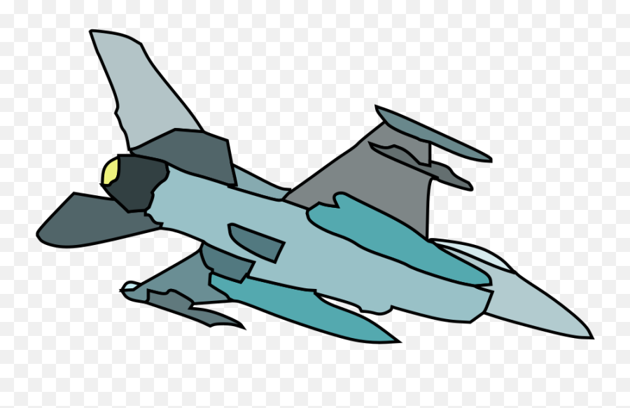 Fighter Jet Airplane Png Cartoon