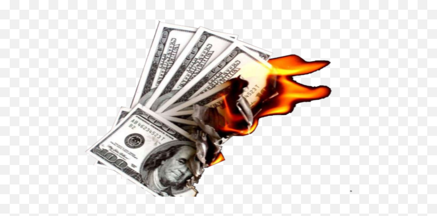 Burning Money Png - Money Burn Png,Burning Png
