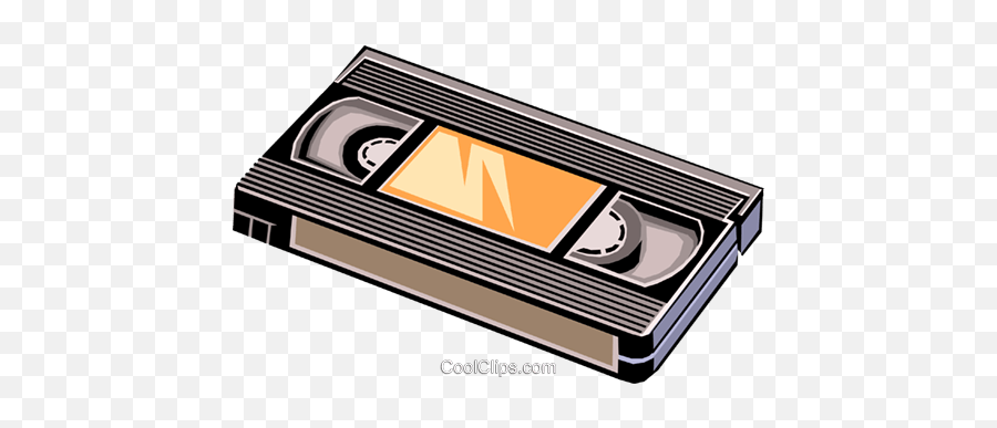 Video Tape Royalty Free Vector Clip Art - Non Printed Materials In Library Png,Video Tape Png