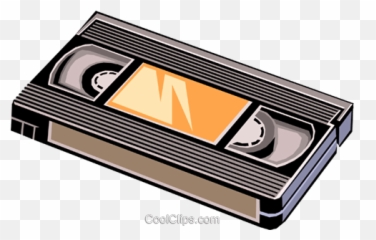 Video Tape Royalty Free Vector Clip Art - Non Printed Materials In Library Png,Video Tape Png