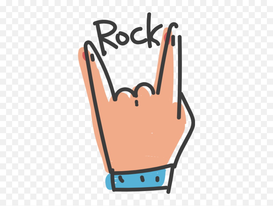 Free Online Rock Gestures Music Notes Vector For - Clip Art Png,Rock Music Png
