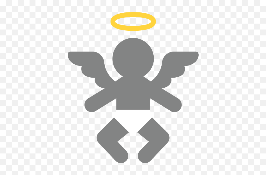 Baby Angel Emoji For Facebook Email U0026 Sms Id 10014 - Icon Png,Angel Emoji Png