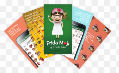 Fridamoji By Frida Kahlo - The App Company Flyer Png,Frida Kahlo Png