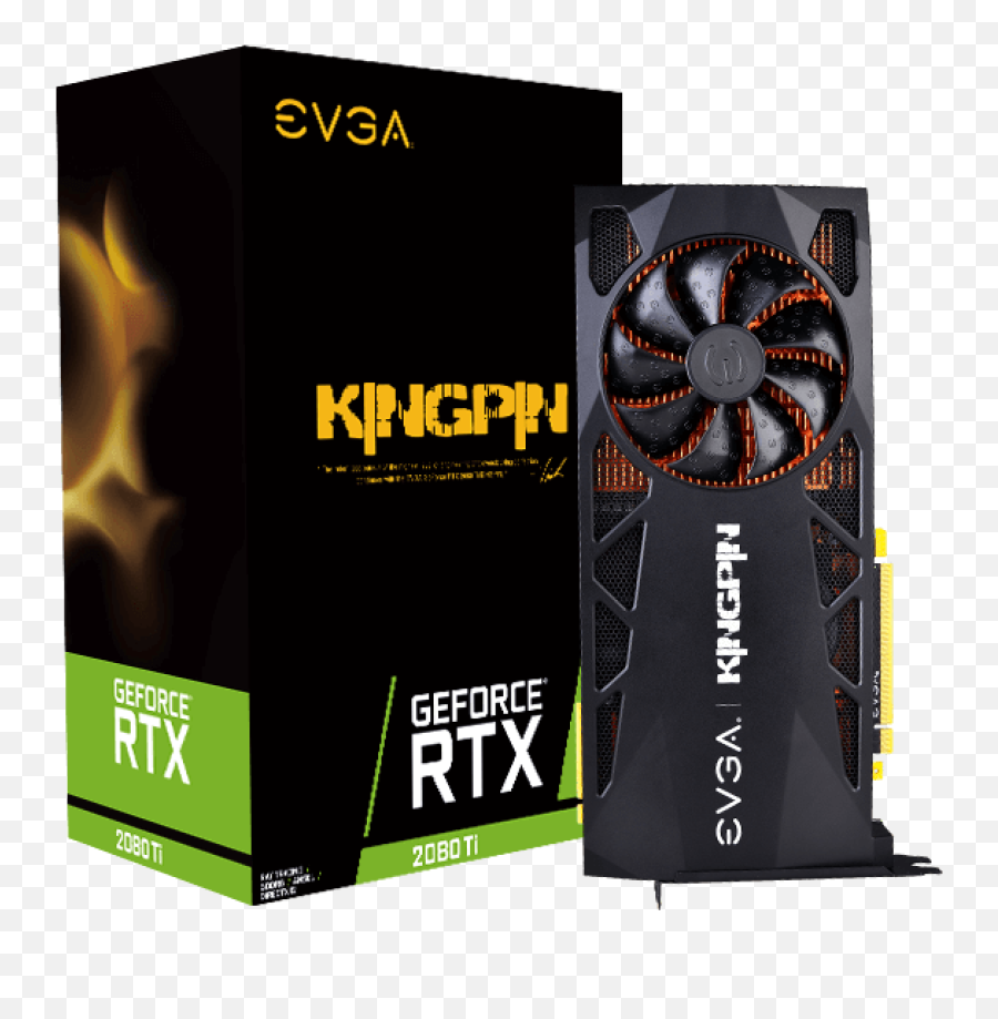 Evga Geforce Rtx 2080 Ti Kingpin Gaming Graphics Card - Evga Rtx 2080 Ti Kingpin Png,Kingpin Png