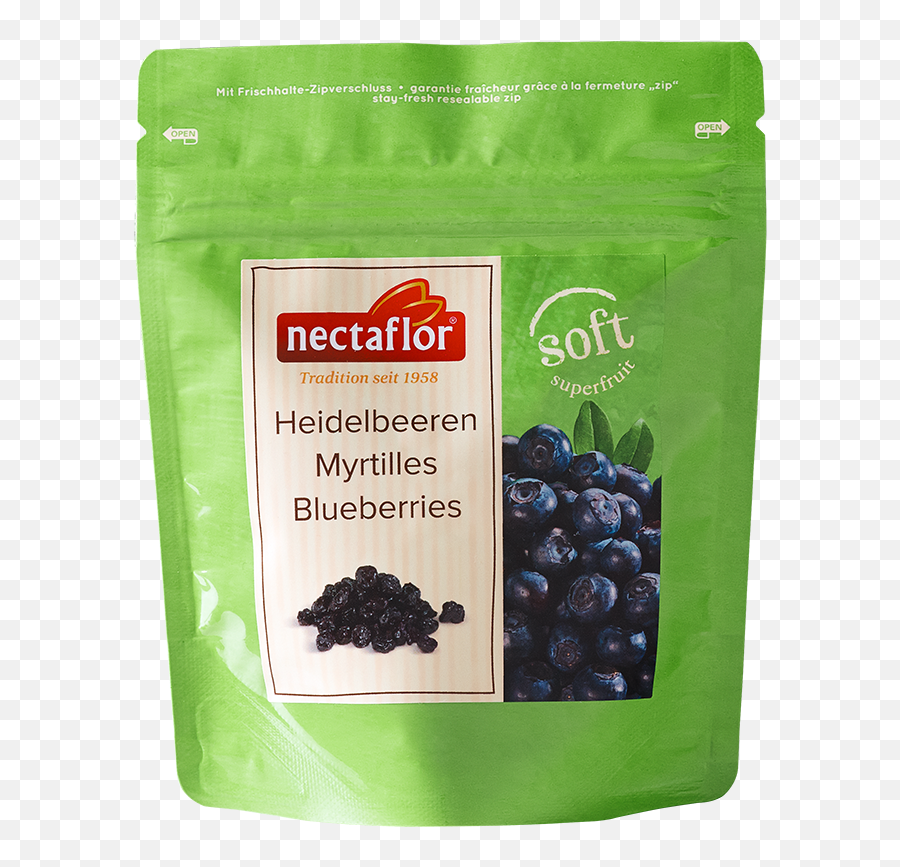 Soft Blueberries 80g Png