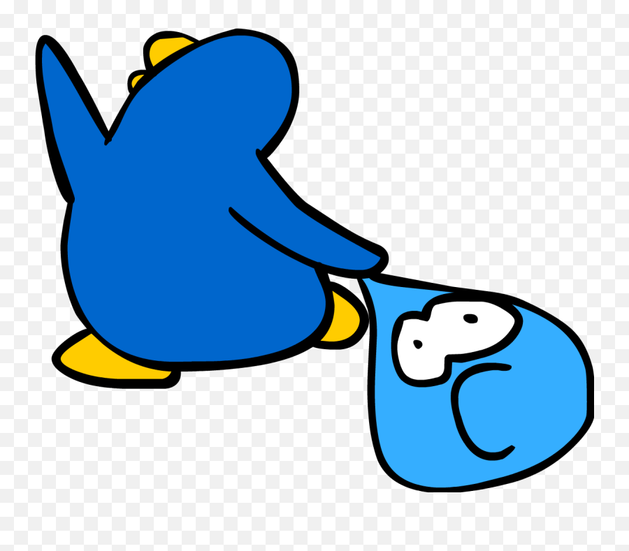 Clipart Penguin Bowling Transparent - Old Puffles Club Penguin Png,Bowling Clipart Png