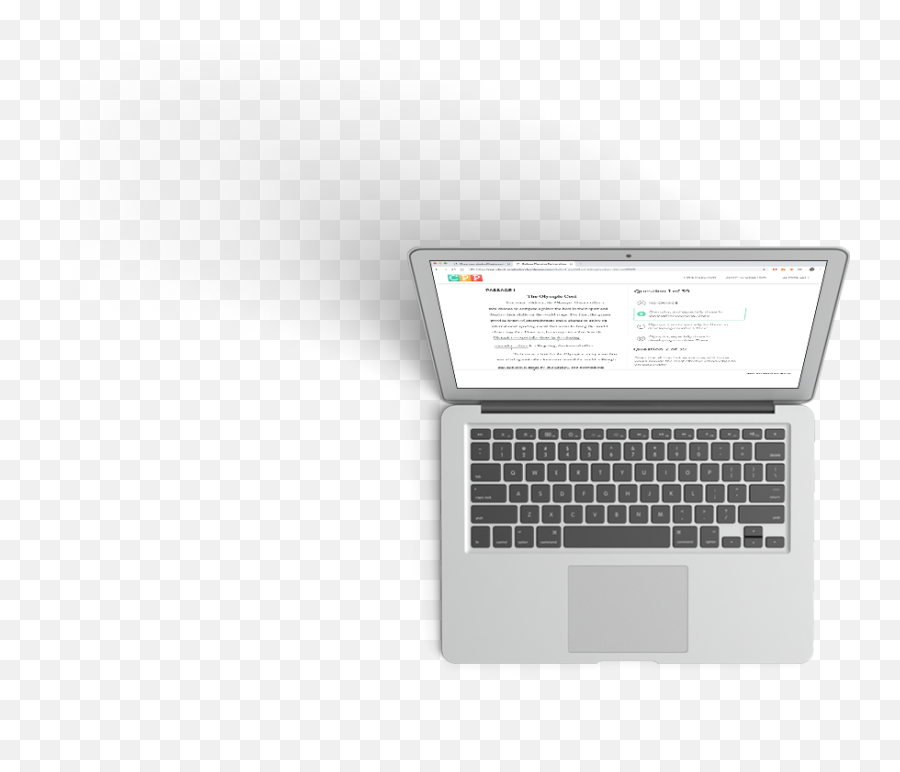 Png Test - Take Exam In Online Test Environment Macbook Macbook Air 2014 Keyboard,Exam Png