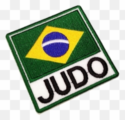 Download Hd Bandeira Brasil Judo Atm078 - Emblem png