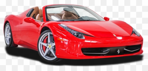 Ferrari Rojo Png Image - Ferrari 458 Spider Png,Ferrari Png
