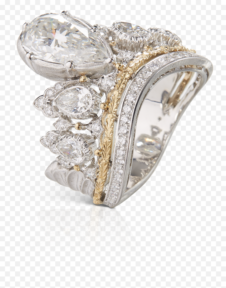 Jasmine Ring - Cocktail Rings Official Buccellati Website Buccellati Ring Png,Jasmine Png