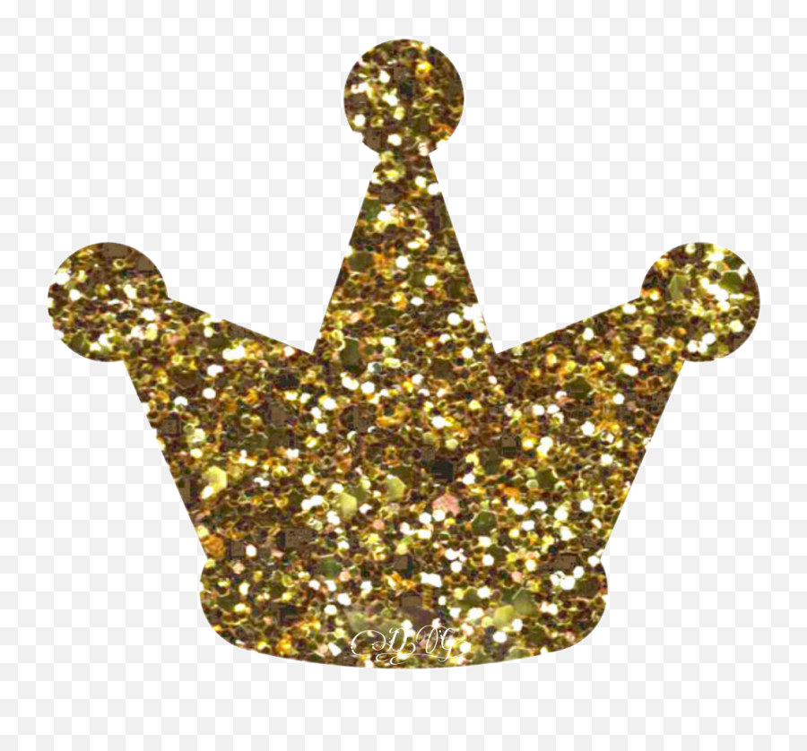 Library Of Sparkling Gold Crown Graphic Black And White - Png Glitter Crown,Gold Sparkles Png