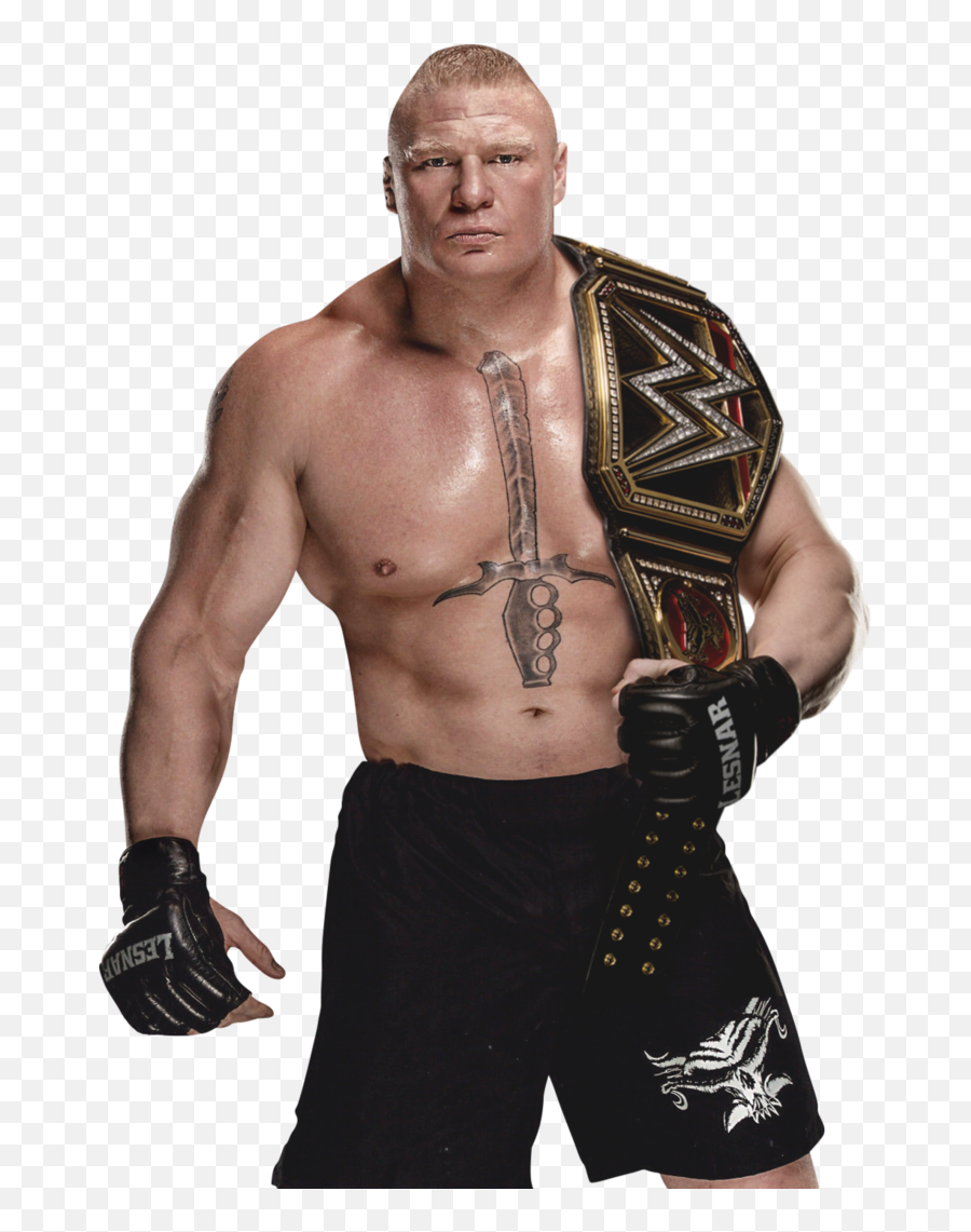 Squaredcircle - Brock Lesnar With Belt Png,Brock Lesnar Transparent