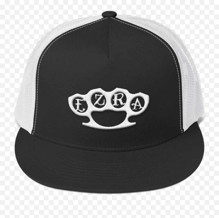 Brass Knuckles Embroidered Trucker - Hat That Says Cool Png,Brass Knuckles Png
