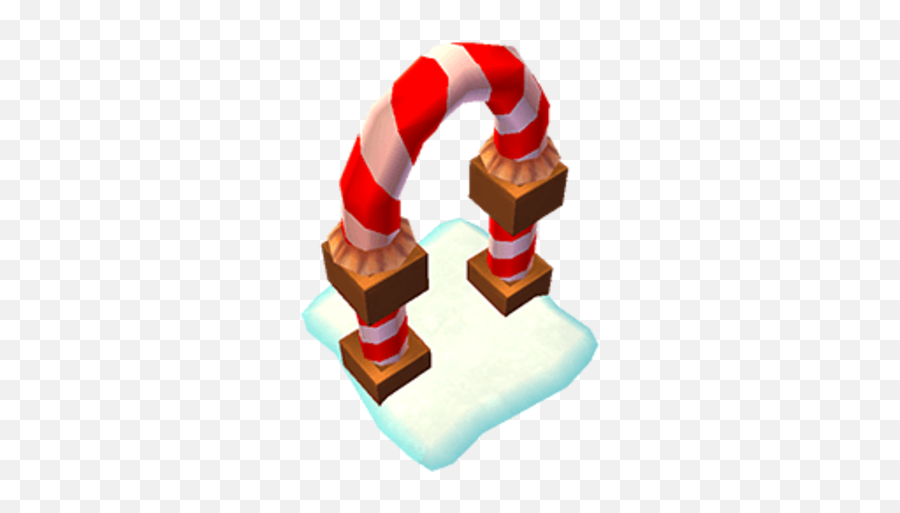 Candy Cane Gate Paradise Bay Wikia Fandom - Scale Model Png,Candy Cane Border Png