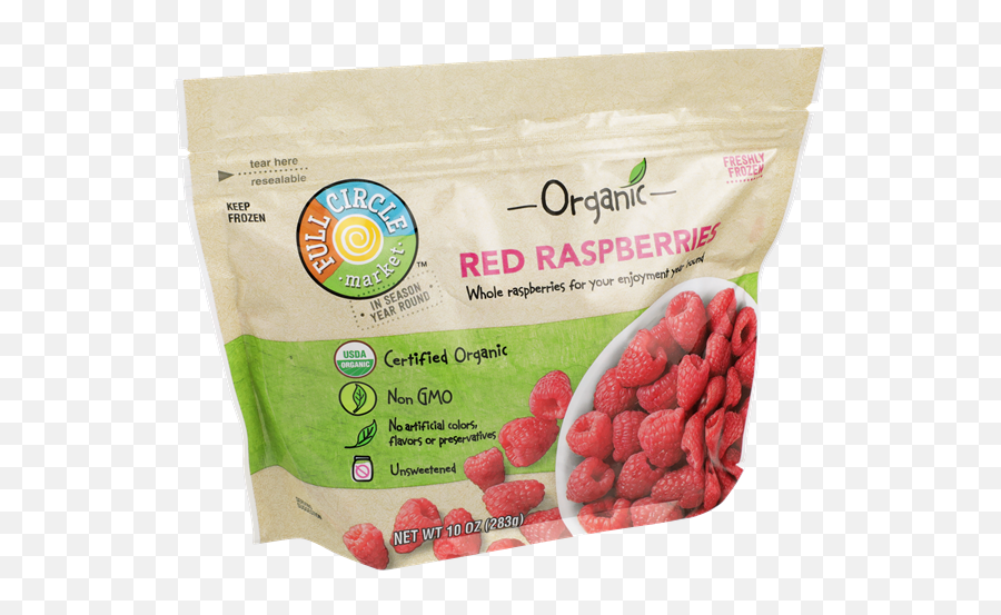 Full Circle Organic Red Raspberries Hy - Vee Aisles Online Frutti Di Bosco Png,Raspberries Png