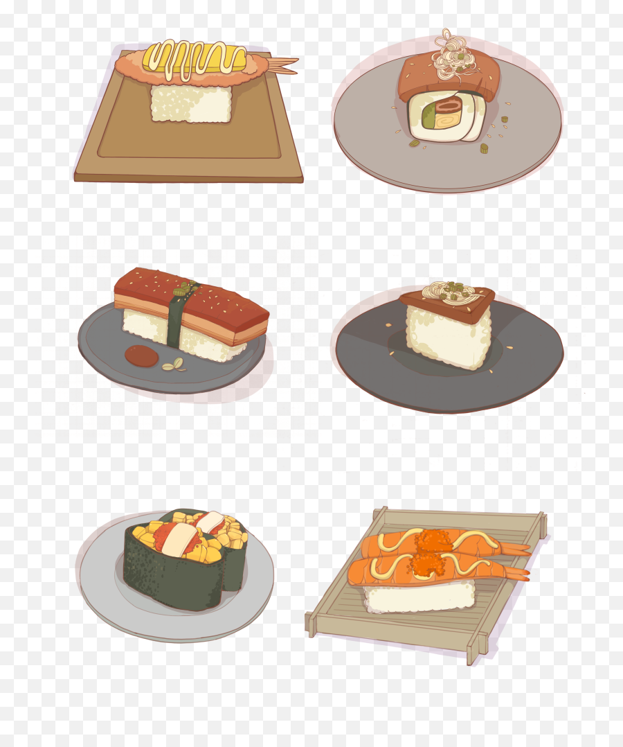 Comida Sushi Cocina Japonesa Png - Pâtisserie,Comida Png