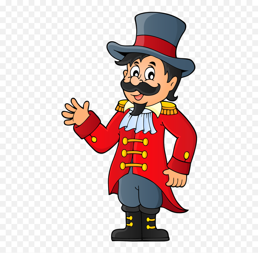 Circus Ringmaster - Transparent Circus Characters Png,Ringmaster Png