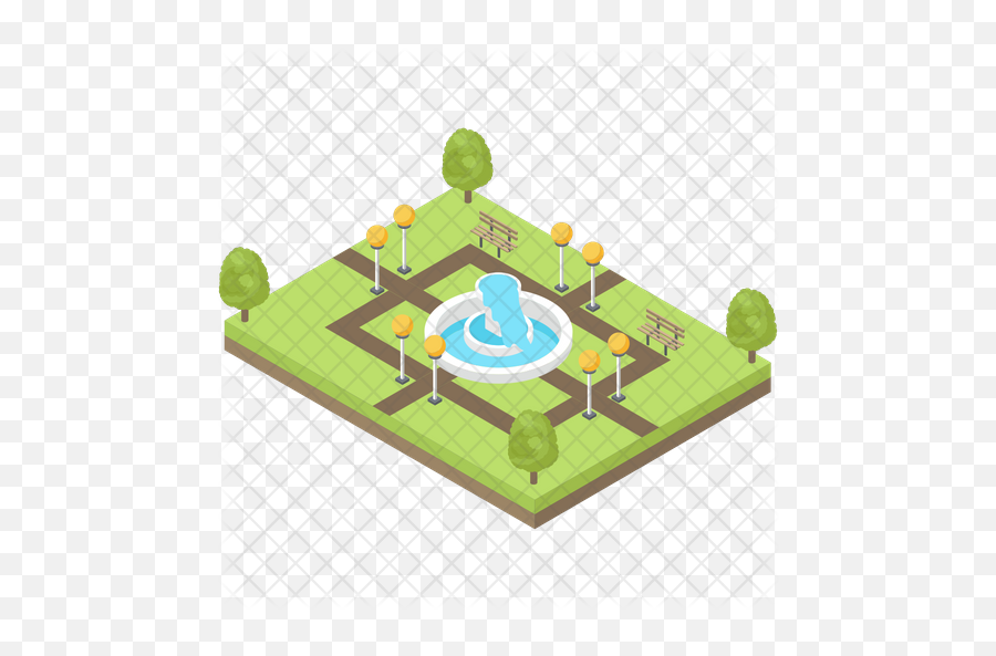 City Park Icon - Illustration Png,Park Png