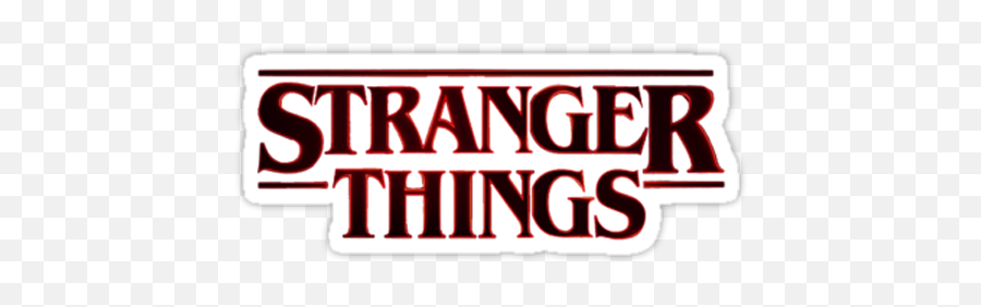 Stranger Things Sticker - Label Png,Stranger Things Png