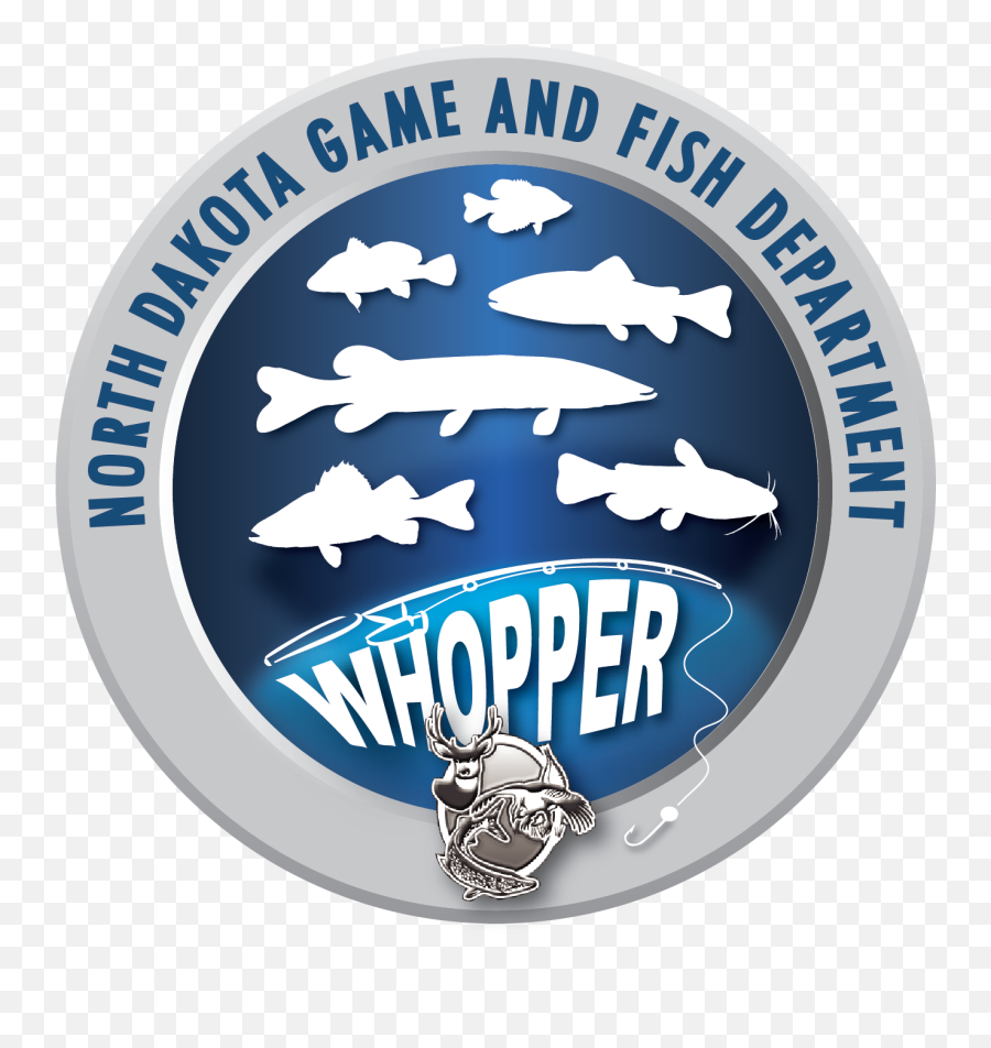 Whopper Clubcatch And Release Club North Dakota Game Fish - Emblem Png,Whopper Png