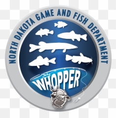 Whopper Clubcatch And Release Club North Dakota Game Fish - Emblem Png,Whopper Png