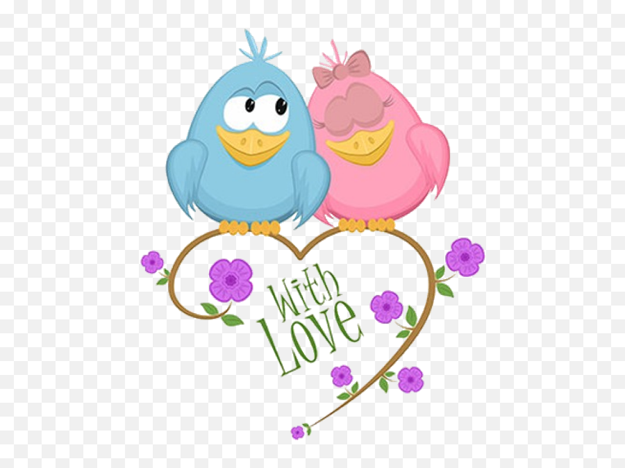 Lovebirdscartoonimage15png 600600 Cartoon Birds - Love Birds Clipart,Cartoon Bird Png