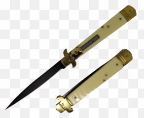 Switchblade Automatic Knife - Hunting Knife Png,Switchblade Png