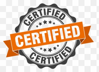 Download Free Png Certified Clipart - Transparent Certified Logo Png,Certified Png