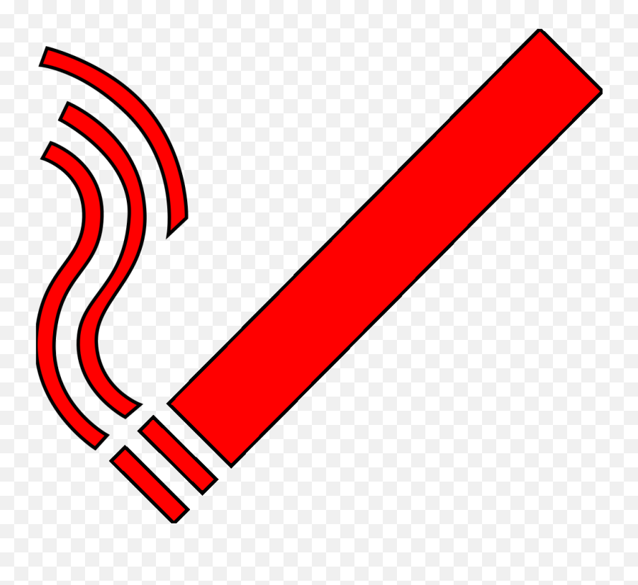 Lit Cigarette Png Svg Clip Art For Web - No Smoking Sign,Cigarette Png