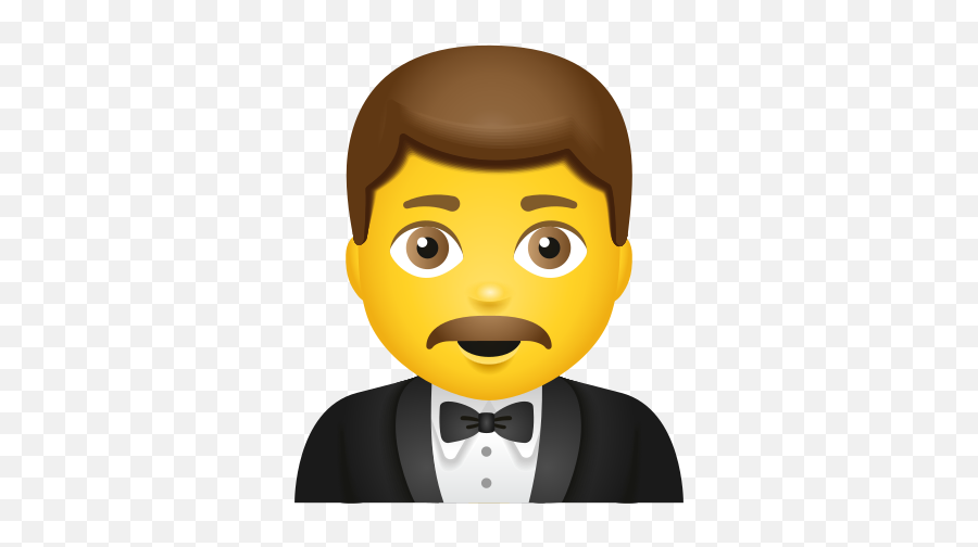 Man In Tuxedo Icon - Cartoon Png,Tuxedo Png