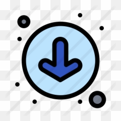 Down Arrow - Free arrows icons Dot png
