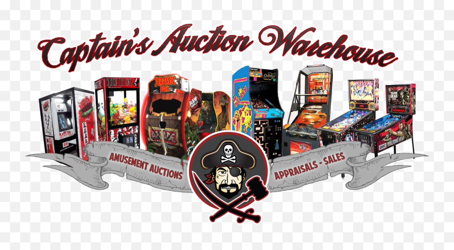 Captainu0027s Auction Warehouse Largest Amusement - Auction Warehouse Png,Arcade Machine Png