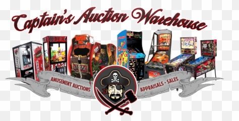 Captainu0027s Auction Warehouse Largest Amusement - Auction Warehouse Png,Arcade Machine Png