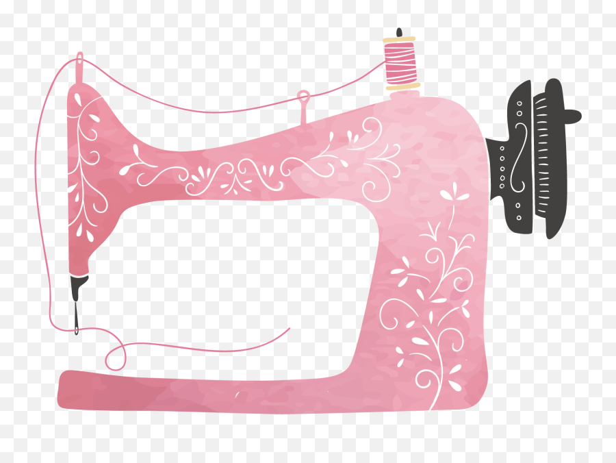 Sewing Machines Notions Clip Art - Pepper Aniseed Png Maquina De ...