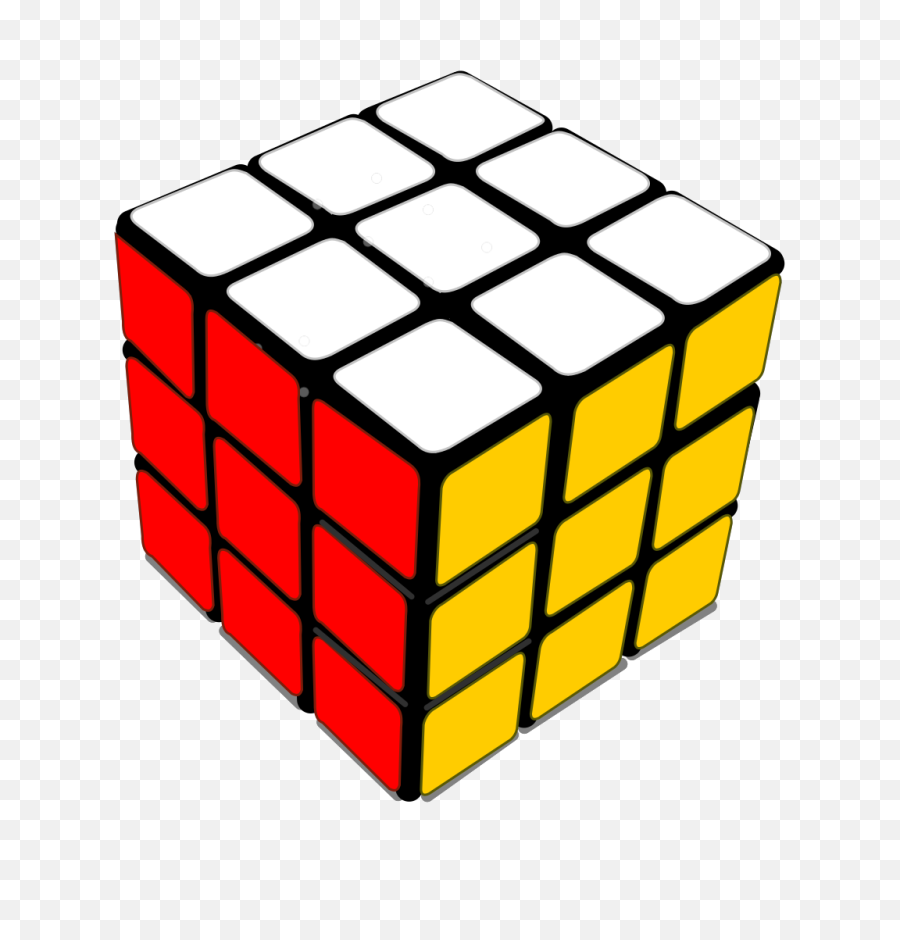 Rubiks Cube 3d Png Svg Clip Art For - Cube No Background,Rubik's Cube Png
