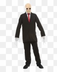 Creepypasta Slenderman Costume - For Kids png