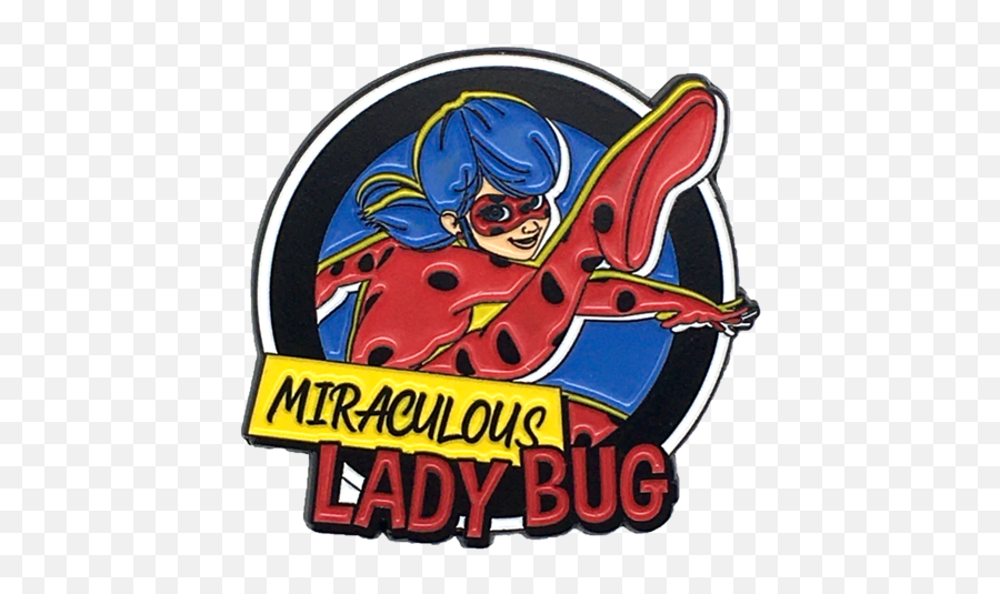 Miraculous Pin - Ladybug Fictional Character Png,Miraculous Ladybug Logo