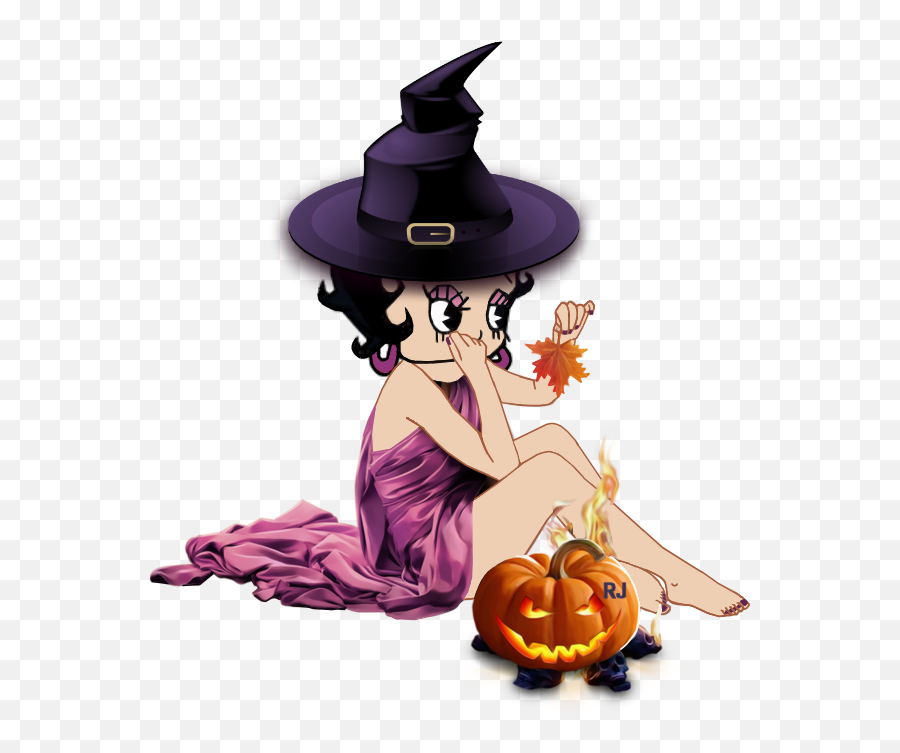 Sexy Witch - Cartoon Witch Hat Full Size Png Download Tubes Femmes Halloween,Witch Hat Png