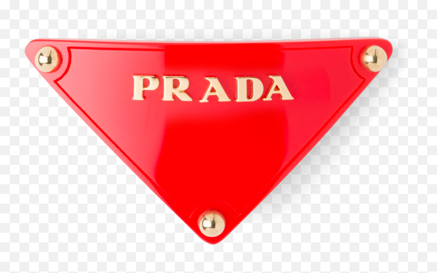 Plexiglas Hair Clip - Prada Hair Clip Png,Prada Logo Png