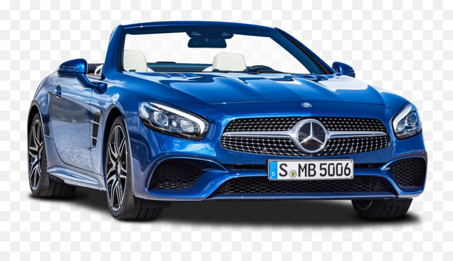 Blue Mercedes Benz Sl Class Car Png - Mercedes Benz Car Png,Mercedes Benz Png