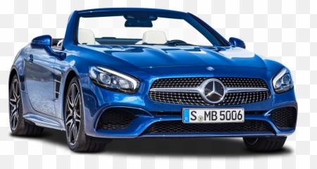 Blue Mercedes Benz Sl Class Car Png