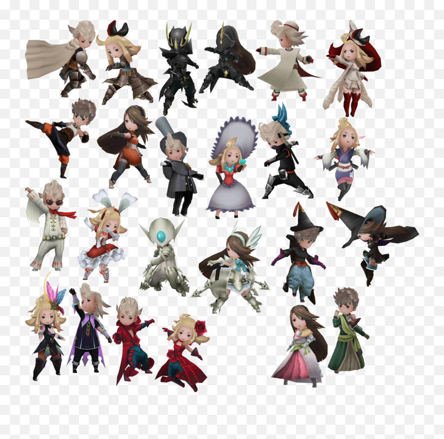 12 Days Of Being Brave - Bravely Default All Class Png,Bravely Default Logo