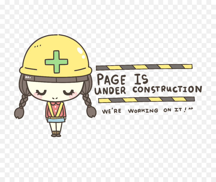 Product Catalog - Cute Under Construction Sign Png,Under Construction Transparent