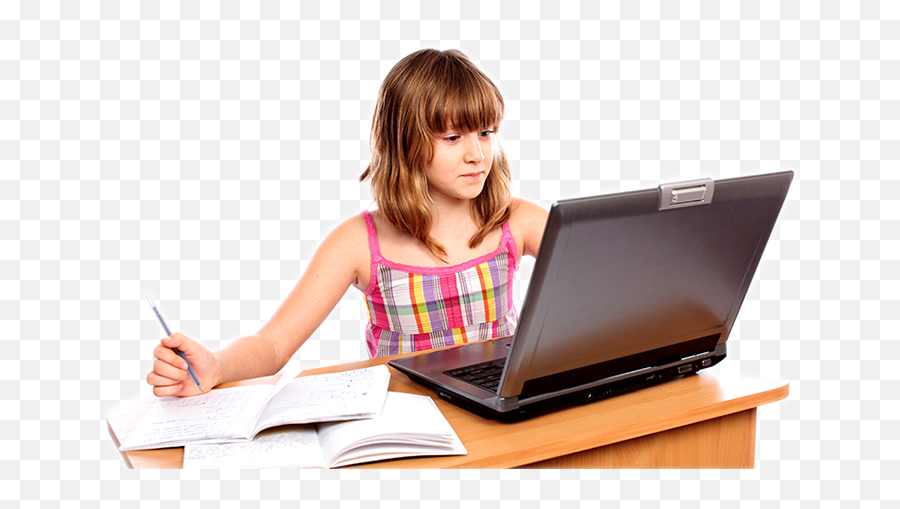 Homework Help Online Transparent Full Size Png Download - Faire Ses Devoirs Sur Ordi,Homework Transparent