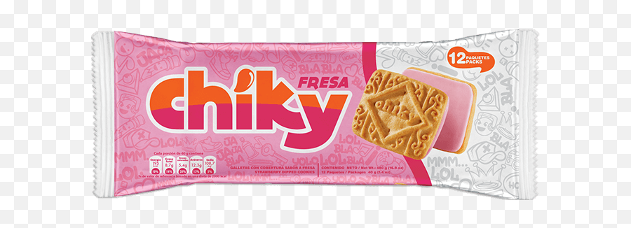 Buy Chiky Galleta Con Sabor A Fresa Order Groceries Online - Food Cracker Png,Fresa Png