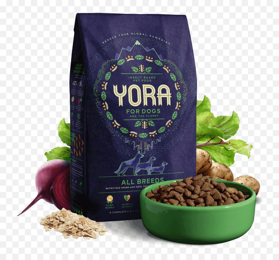 Yora Insect Protein All Breeds Dog Food - Insect Based Pet Food Png,Dog Food Png